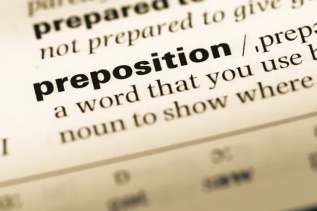 memorizar preposiciones